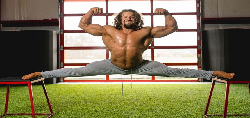 Stretching for massive growth. What? That Yoga stuff for pussies??